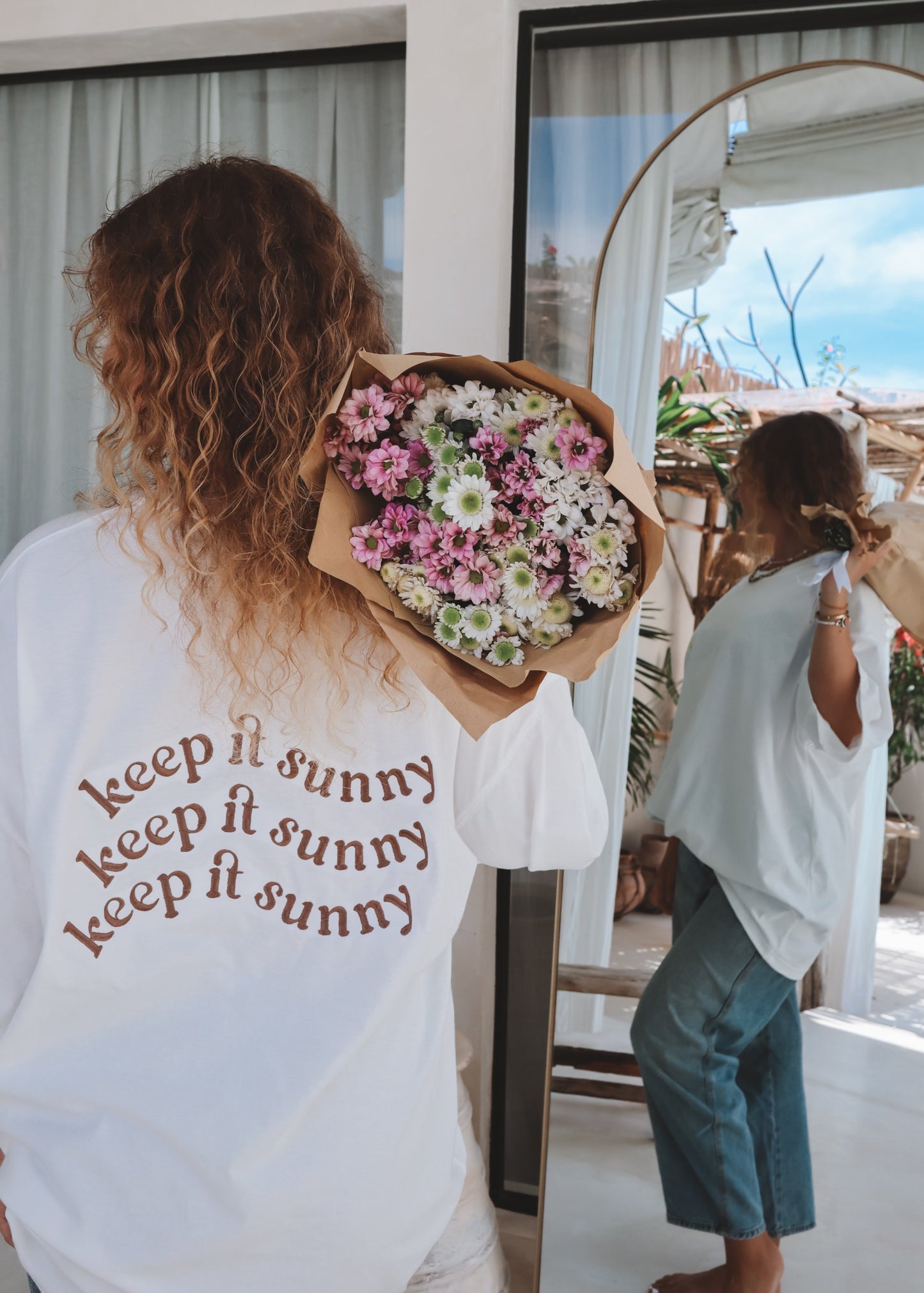 THE KEEP IT SUNNY OVERSIZE TEE