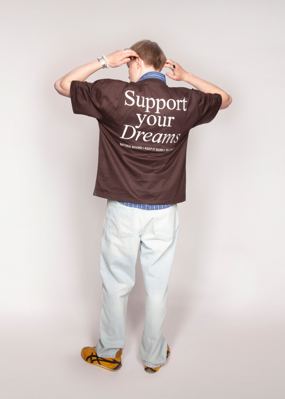THE SUPPORT YOUR DREAMS OVERSIZE TEE