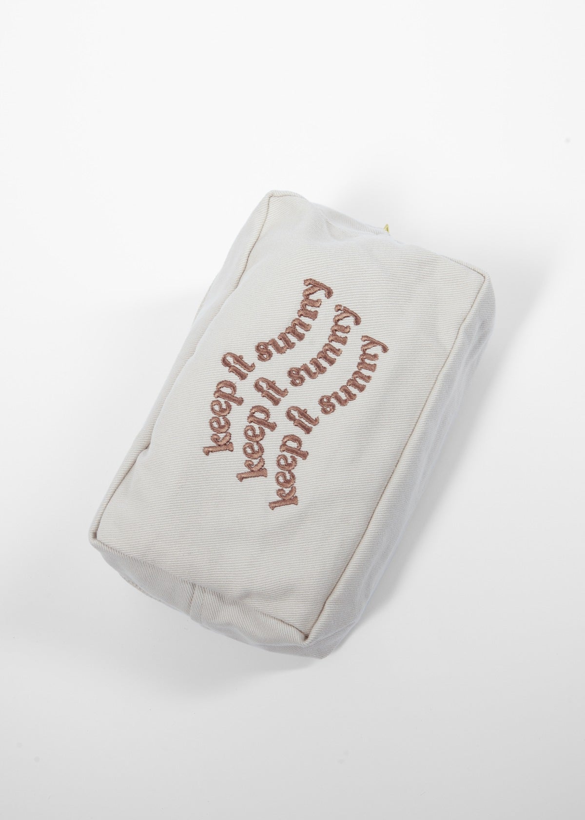 THE KEEP IT SUNNY COSMETIC BAG