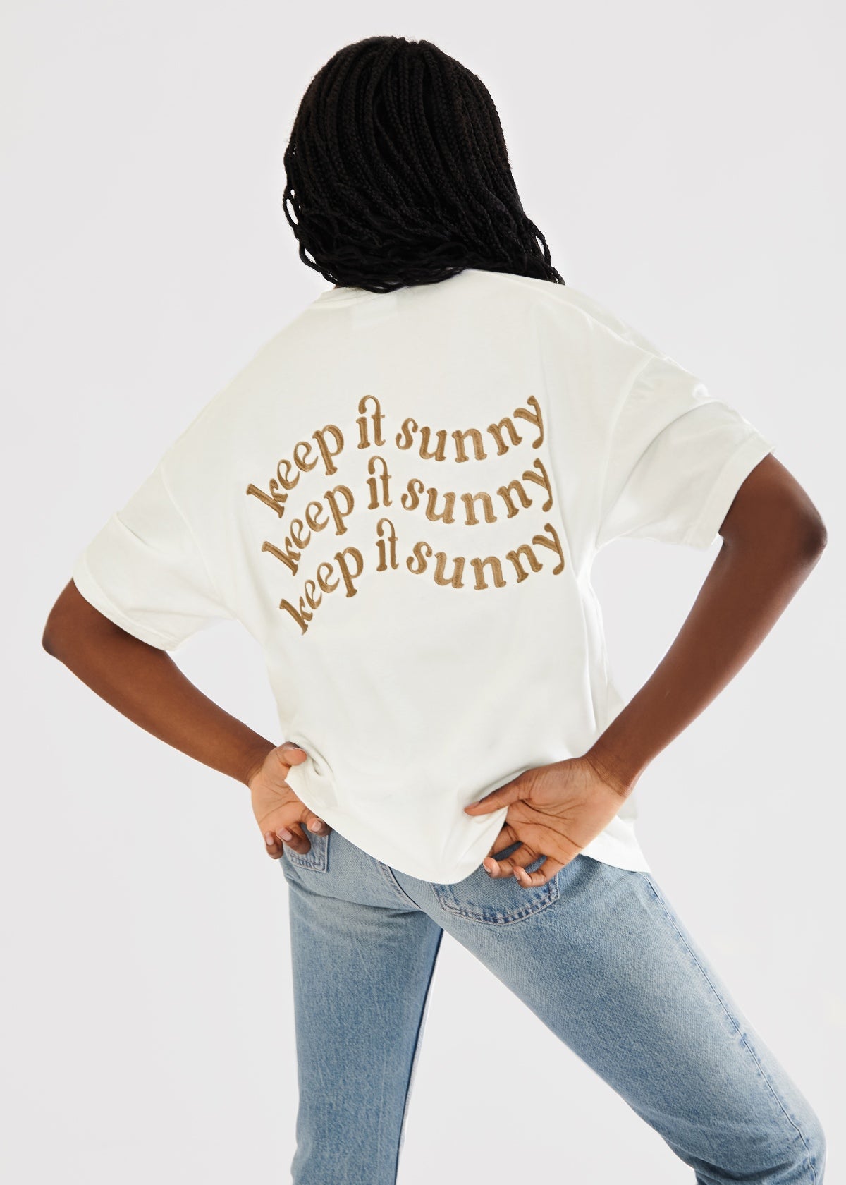THE KEEP IT SUNNY OVERSIZE TEE