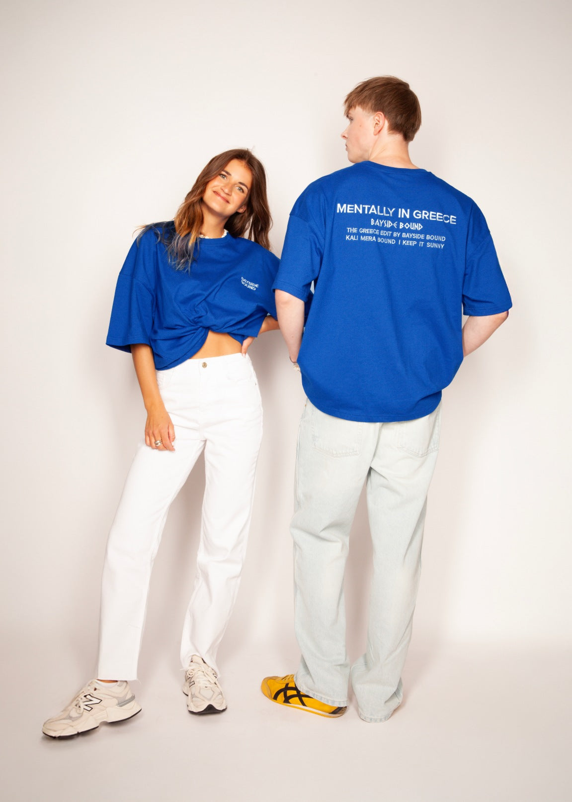 THE MENTALLY IN GREECE OVERSIZE TEE