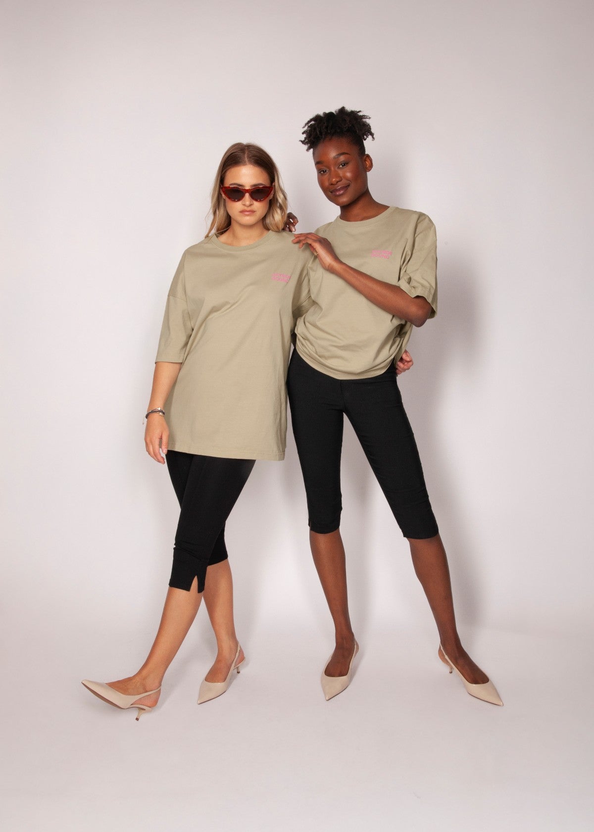 THE THIS AND NO STRESS OVERSIZE TEE