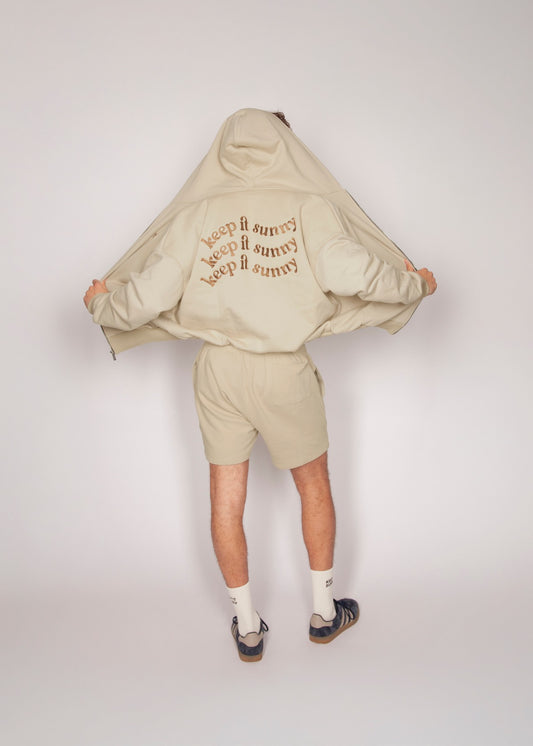 THE KEEP IT SUNNY ZIPPER HOODIE