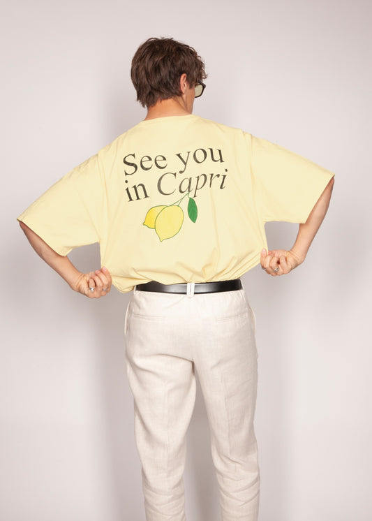 THE SEE YOU IN CAPRI OVERSIZE TEE