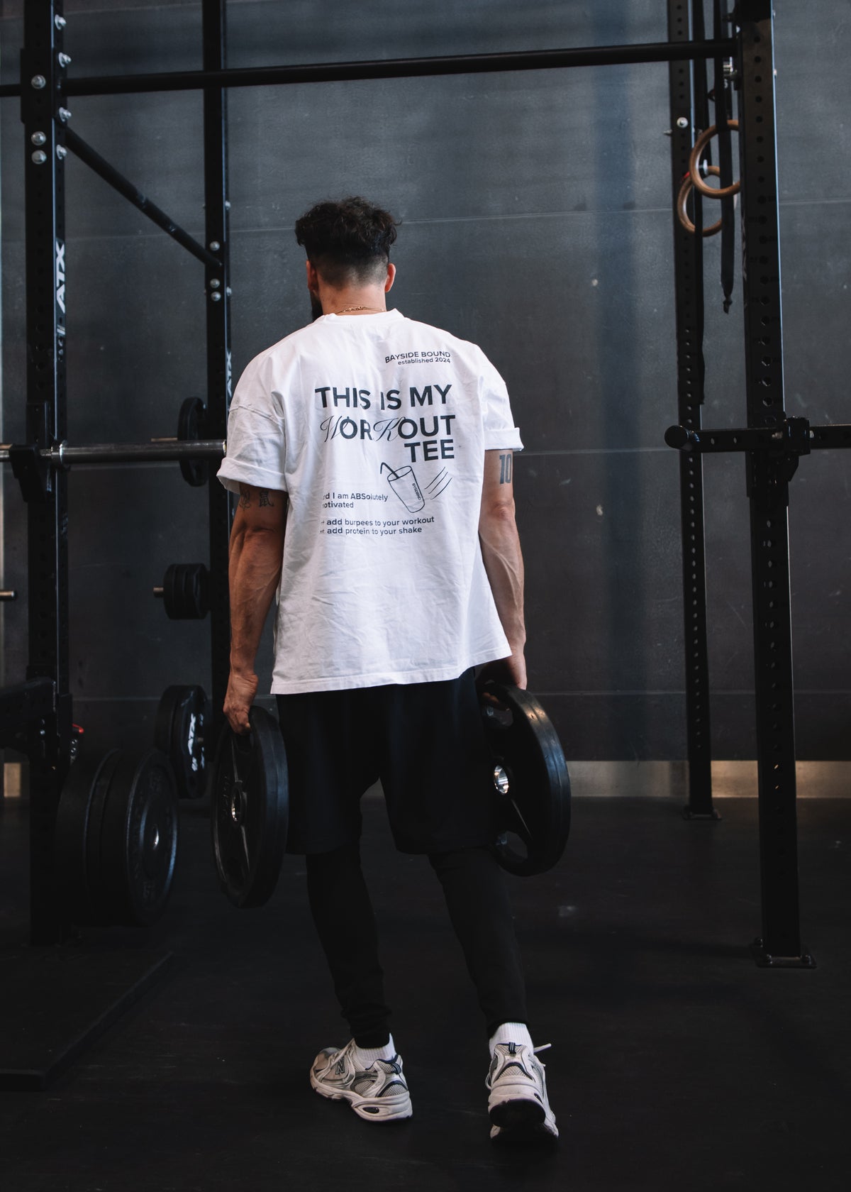 THE WORKOUT OVERSIZE TEE