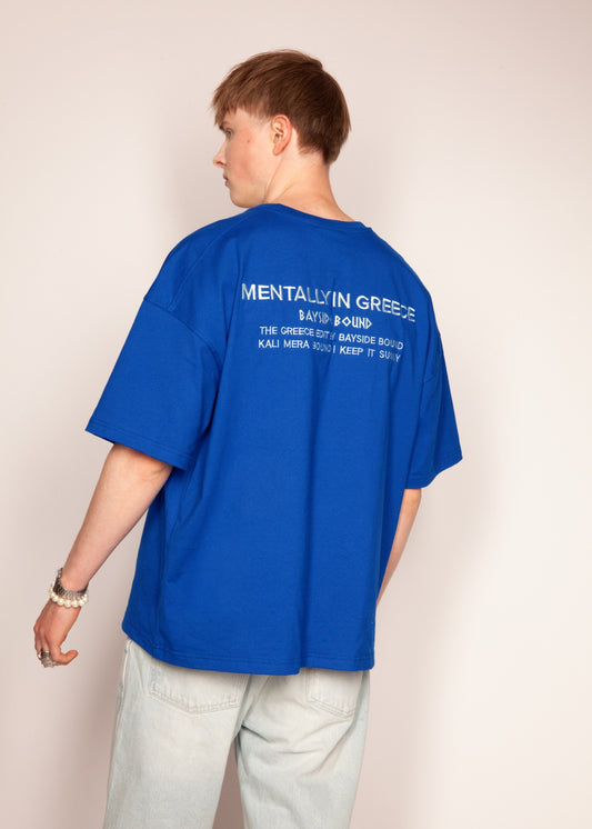 THE MENTALLY IN GREECE OVERSIZE TEE