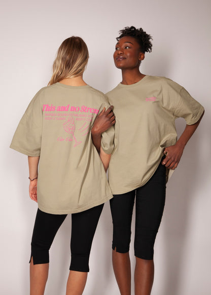 THE THIS AND NO STRESS OVERSIZE TEE