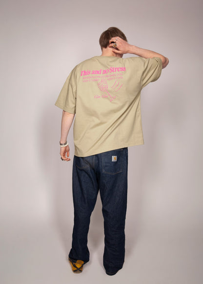 THE THIS AND NO STRESS OVERSIZE TEE