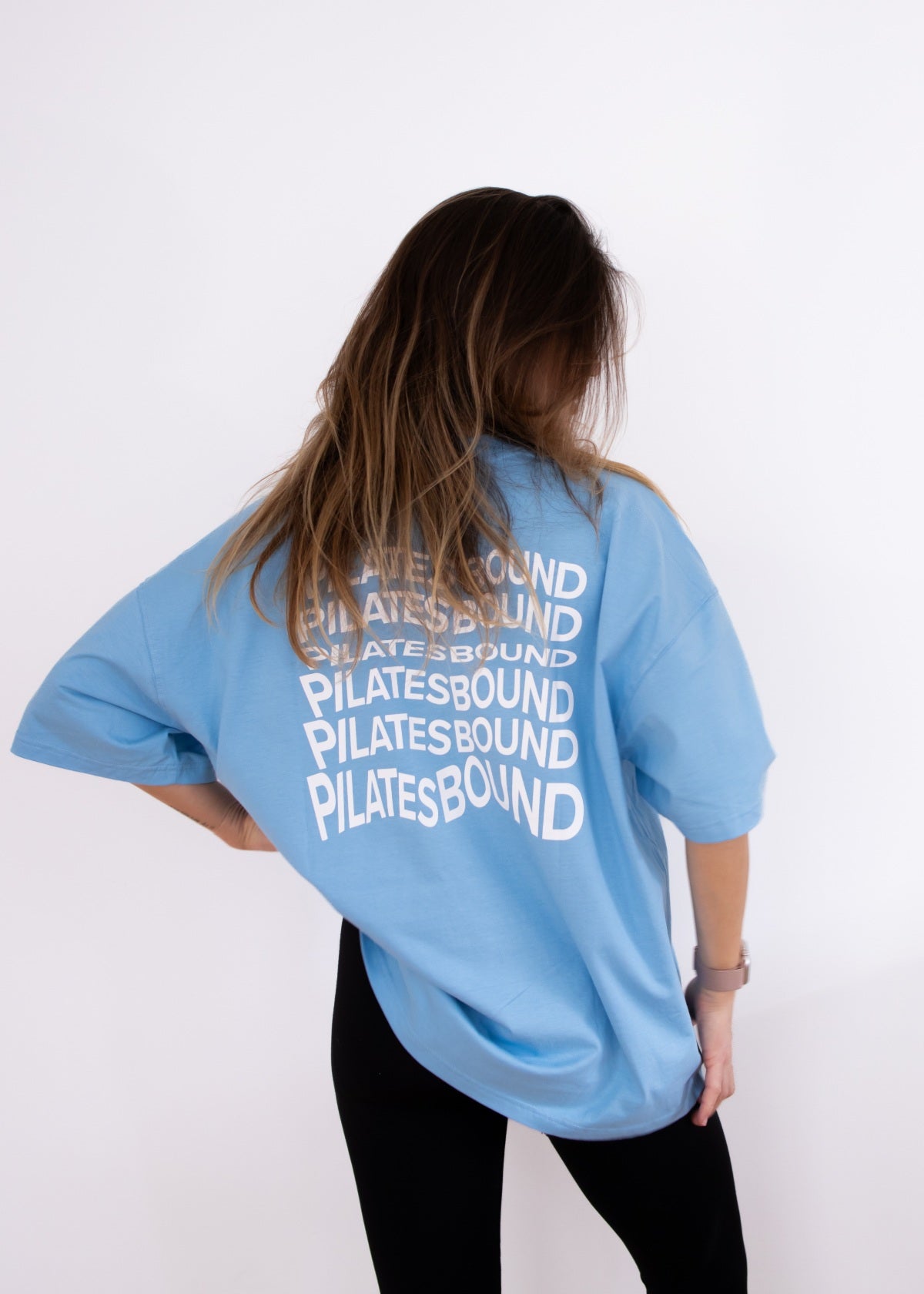 THE PILATES BOUND OVERSIZE TEE