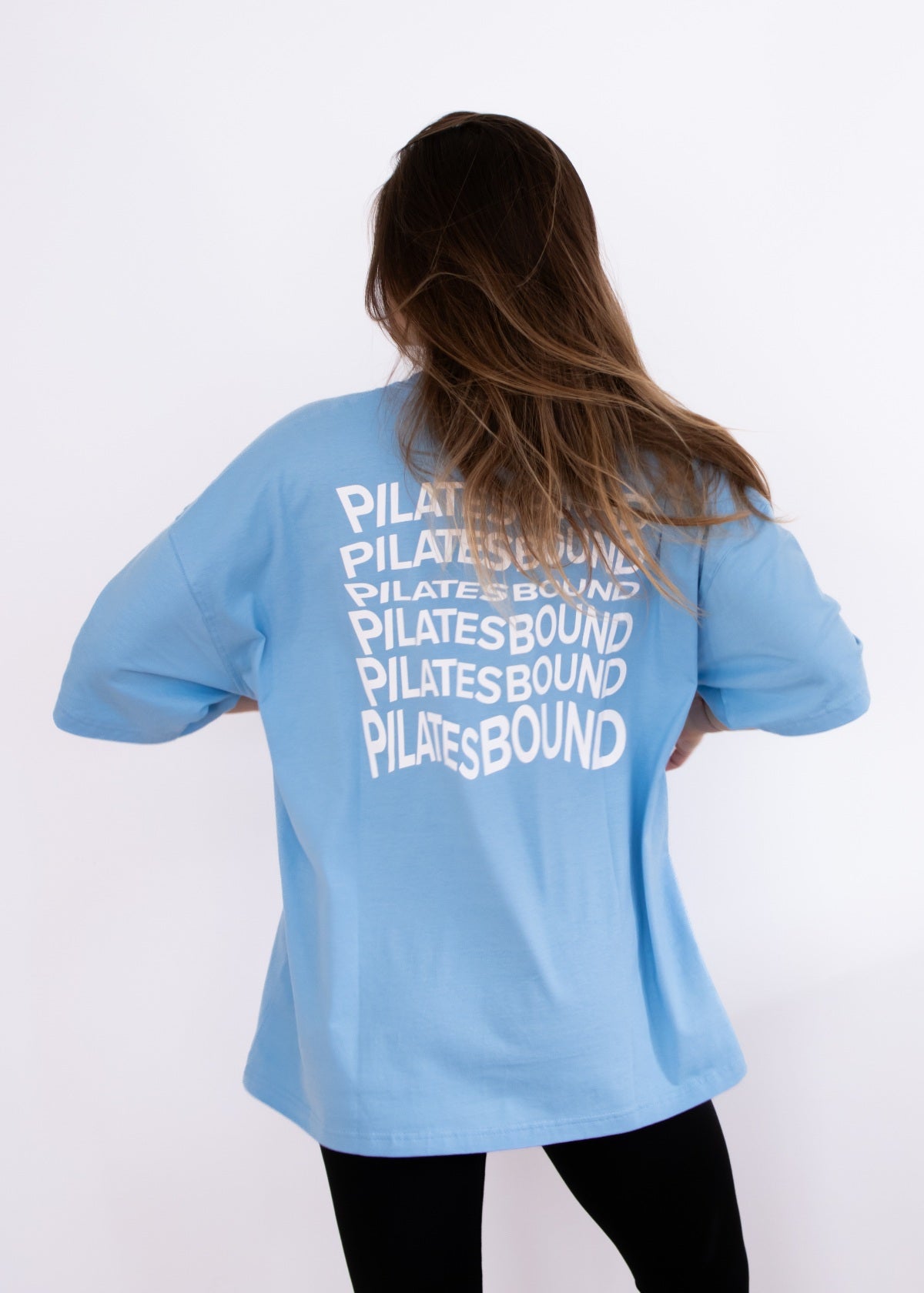 THE PILATES BOUND OVERSIZE TEE