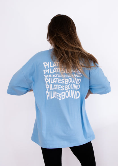 THE PILATES BOUND OVERSIZE TEE